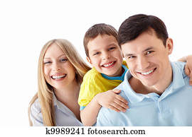 Smiling family Smiling family