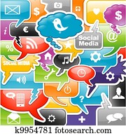 Social media background Social media background