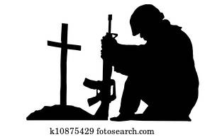 soldier silhouette soldier silhouette