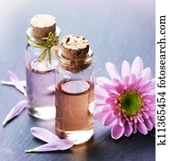 spa, essencial, Oil., aromatherapy