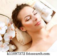Spa Woman in Beauty Salon Spa Woman in Beauty Salon