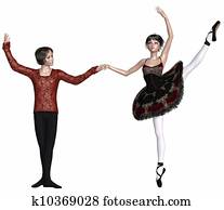 Spanish Ballet Pas de Deux Spanish Ballet Pas de Deux