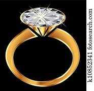 Sparkle Diamond Ring vector Sparkle Diamond Ring vector
