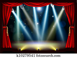Spotlight theatre stage Spotlight theatre stage