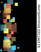 Square rainbow presentation