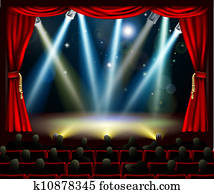 Start of amazing entertainment event Start of amazing entertainment event