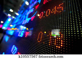 stock market price display abstract stock market price display abstract