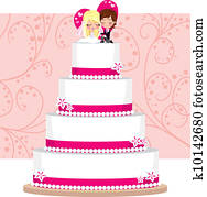 Strawberry Wedding Cake Strawberry Wedding Cake