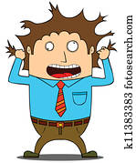 Stress man Stress man