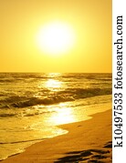 sunrise over the sea