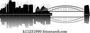 Sydney skyline Sydney skyline