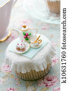 Tea party cupcake Tea party cupcake