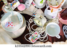 tea party in park tea party in park