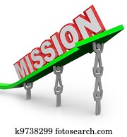 Team Lifting Mission Word on Arrow Job Accomplished Team Lifting Mission Word on Arrow Job Accomplished