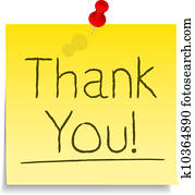 Thank You Post-it Note