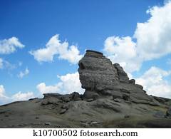 The Sfinx in Bucegi