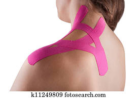 Therapy with kinesio tex tape Therapy with kinesio tex tape