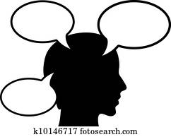 Thinking person Thinking person