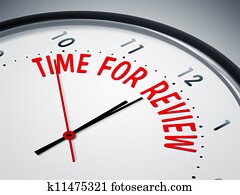 time for review time for review