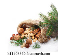 Traditional Christmas nuts