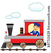 train with smile conductor thumb up train with smile conductor thumb up