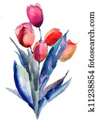 Tulips flowers Tulips flowers