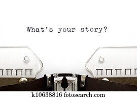 Typewriter What is Your Story