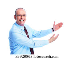 uitvoerend, businessman.