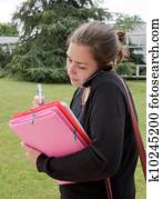 unternehmerin, telefon