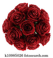 Vase of deep burgundy red roses Vase of deep burgundy red roses