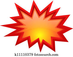 Vector bursting star Vector bursting star
