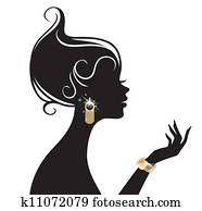 Vector illustration of Beauty woman Vector illustration of Beauty woman