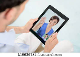 Video chat communication Video chat communication