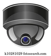 video surveillance camera illustration video surveillance camera illustration