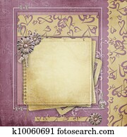 Vintage background for congratulations and invitations with space for photo or text Vintage background for congratulations and invitations with space for photo or text