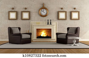 Vintage living room Vintage living room