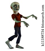 walking zombie walking zombie