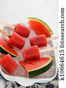 watermelon popsicle watermelon popsicle