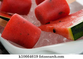 watermelon popsicle watermelon popsicle