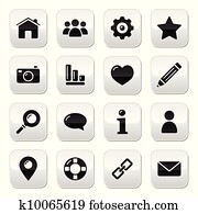 Website menu navigation buttons - h Website menu navigation buttons - h