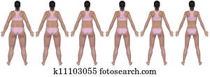 Weight Loss Progress Rear View Weight Loss Progress Rear View