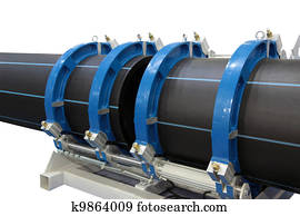 Welding of plastic pipes