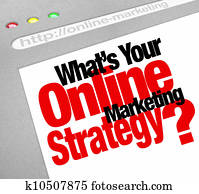 What's Your Online Marketing Strategy Website Screen Plan What's Your Online Marketing Strategy Website Screen Plan