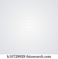White honeycomb on gray background