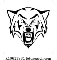 wolf face wolf face