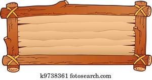Wooden board theme image 1