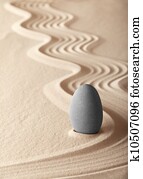 zen garden symplicity and harmony form a background for meditation and relaxation, for balance and health