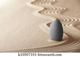 zen garden symplicity and harmony form a background for meditation and relaxation, for balance and health