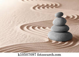 zen meditation garden