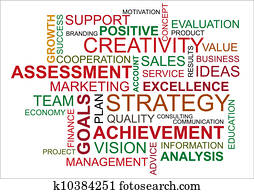 επιχείρηση, λέξη, σύνεφο